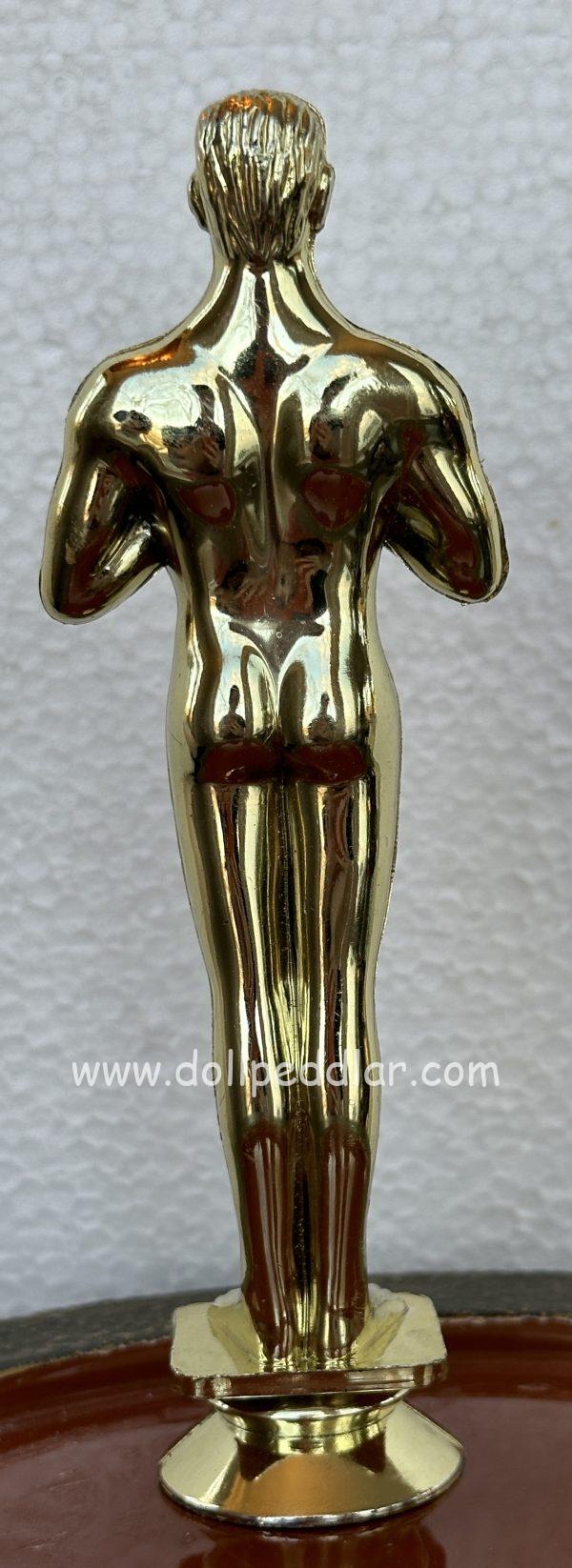 6" Gold Statue, Faux Trophy - Image 3