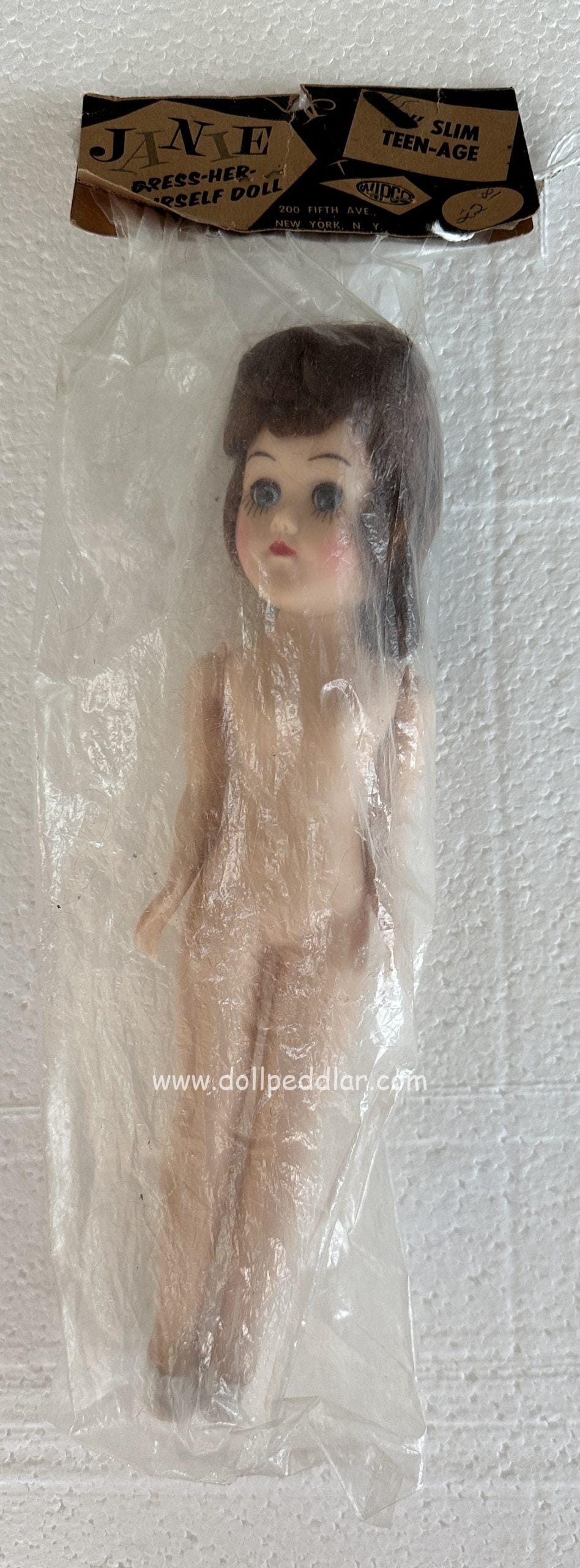 Vintage Janie Dress-Her-Yourself Doll in Original Packaging