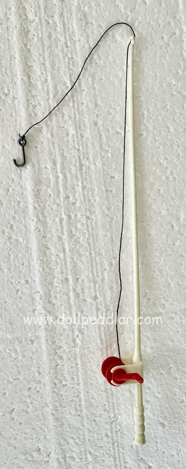 Fishing Pole w/ Working Lure 8.5" Long - Image 3