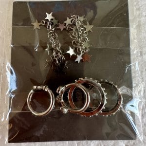 Fashion Doll Earring and Bracelet Set