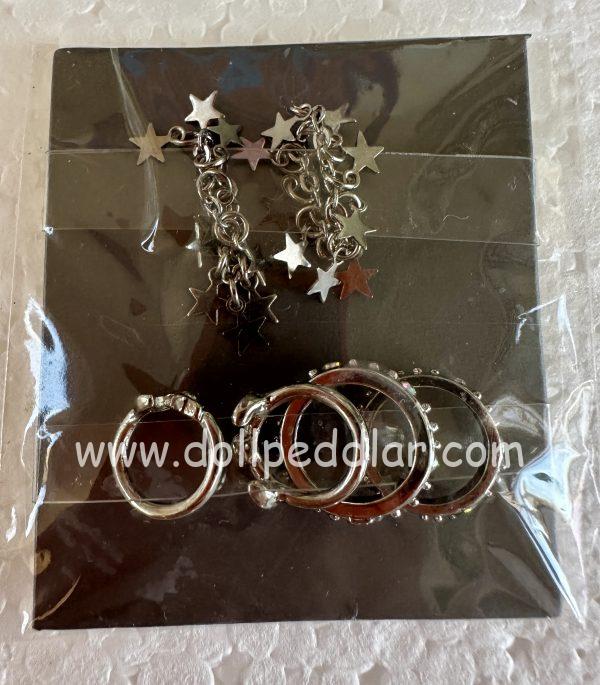 Fashion Doll Earring and Bracelet Set - Image 2