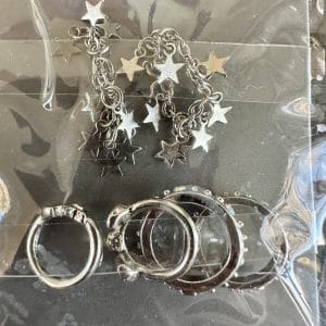 Fashion Doll Earring and Bracelet Set