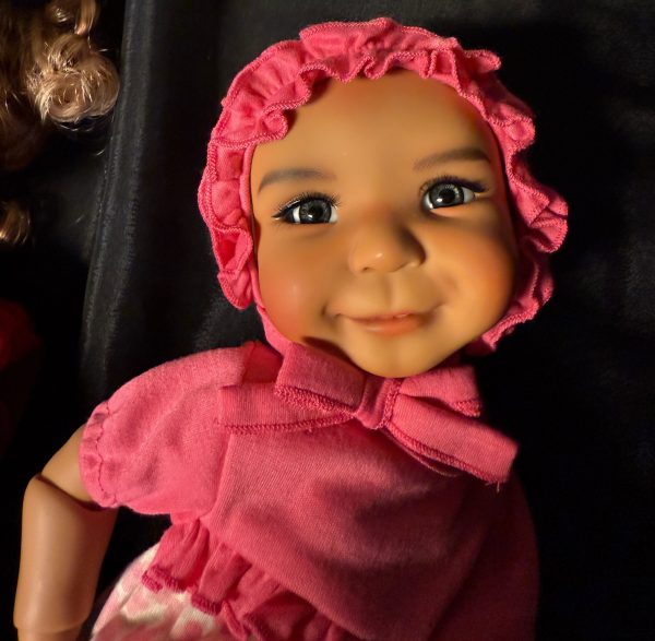 Meadowdolls Moppet Aya Chocolate Resin BJD 15" NUDE New