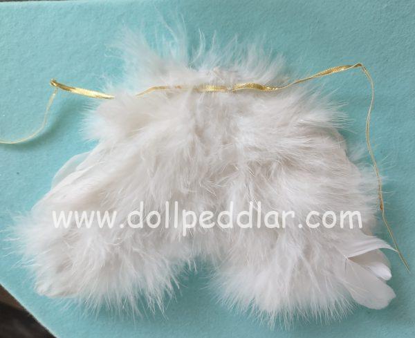 White Angel Wings made for 8" Madame Alexander Doll - Image 2