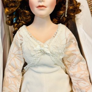 Angel’s Touch Winter Angel w/ Wings Porcelain Doll NRFB