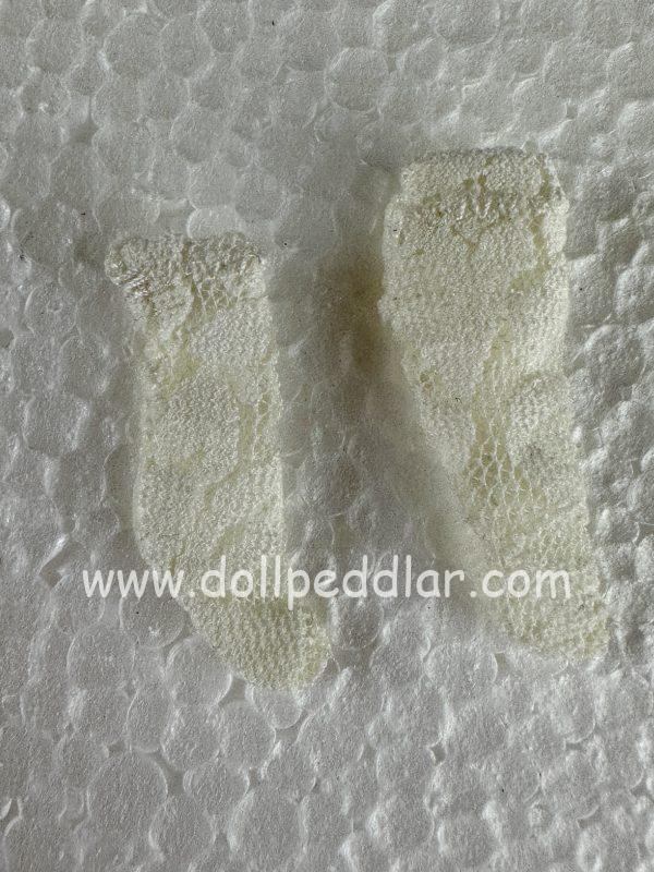 White Lack Socks 1.5" (35mm) - Image 2