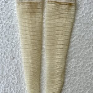 Sheer Ivory Stockings w/ Lace Elastic 5″ (120mm)