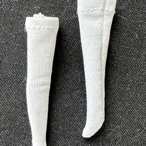 THIN White Socks 1.5″ (fits 8mm foot)