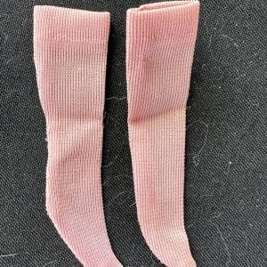 Pink Long Socks 2.5″ (fits 15mm foot)
