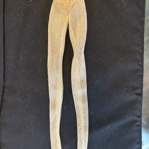Tan/Gold Sheer Sparkle Tights 11″ (190mm) length