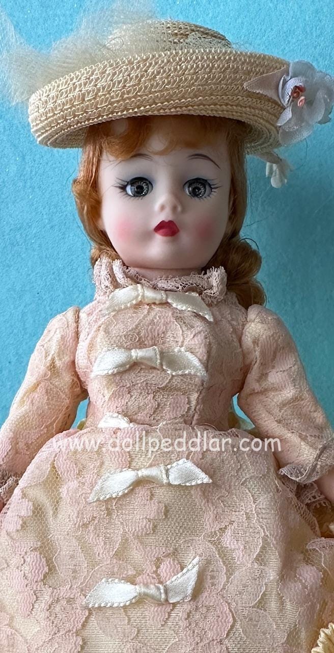 Vintage 1969 Madame Alexander Cissette Portrette Godey #1172 10” Doll all original + hat included - Image 7