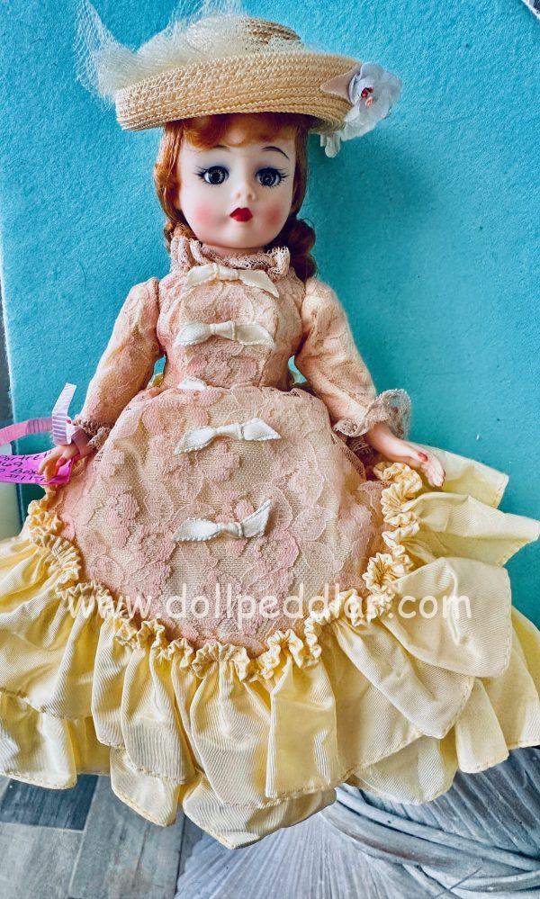 Vintage 1961 Madame Alexander 21" CISSY DOLL SCARLETT O'HARA GWTW Blue Taffeta | #454173219