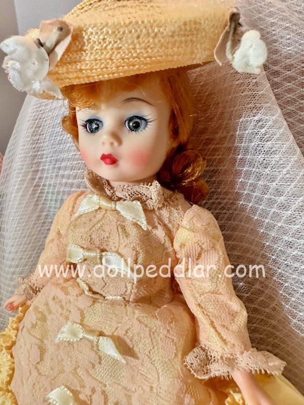 Vintage 1969 Madame Alexander Cissette Portrette Godey #1172 10” Doll all original + hat included - Image 2