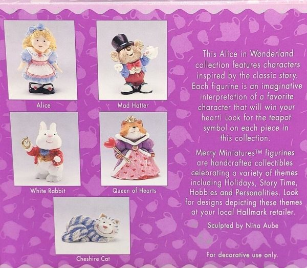 Hallmark Merry Miniatures Alice in Wonderland 5pc - Image 3