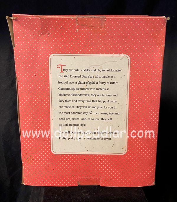 Madame Alexander Well Dressed Bears Fairy Godmother Bear 8" - Image 3