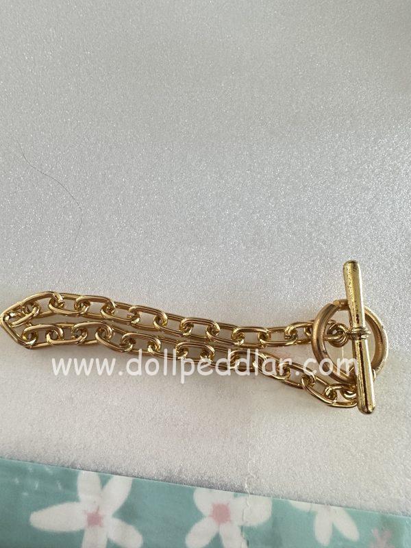 Gold Chain 7" Bracelet or Necklace