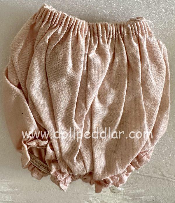 Pink Bloomers fits 4" - 6" waist