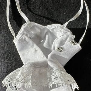 White Leotard for 16″ Dolls