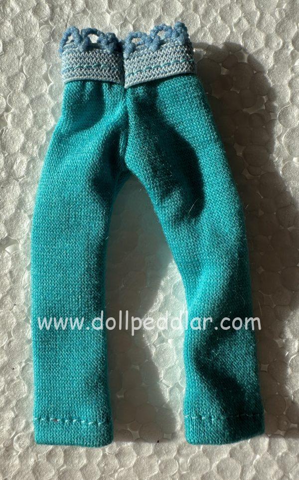 Tiny Blue Leggings 2" Waist - Image 2