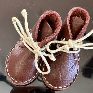 Handmade Leather Booties 50mm