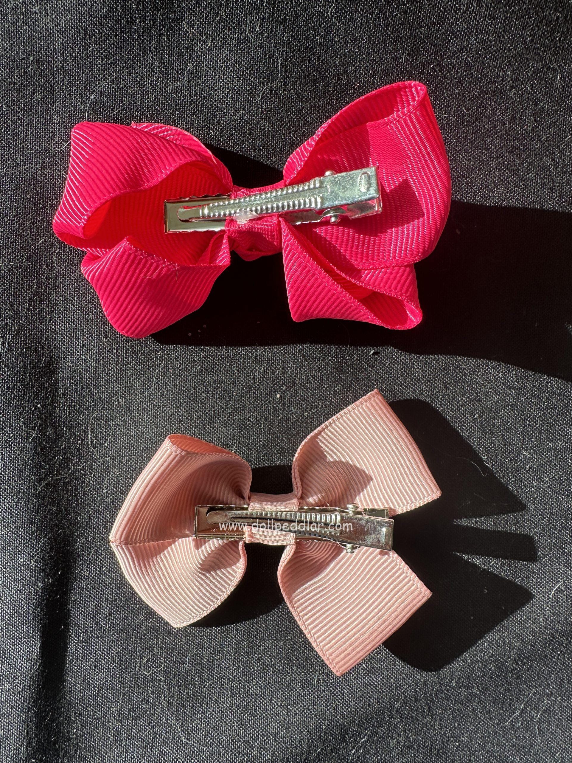 2.5" Pink Bows - Image 2