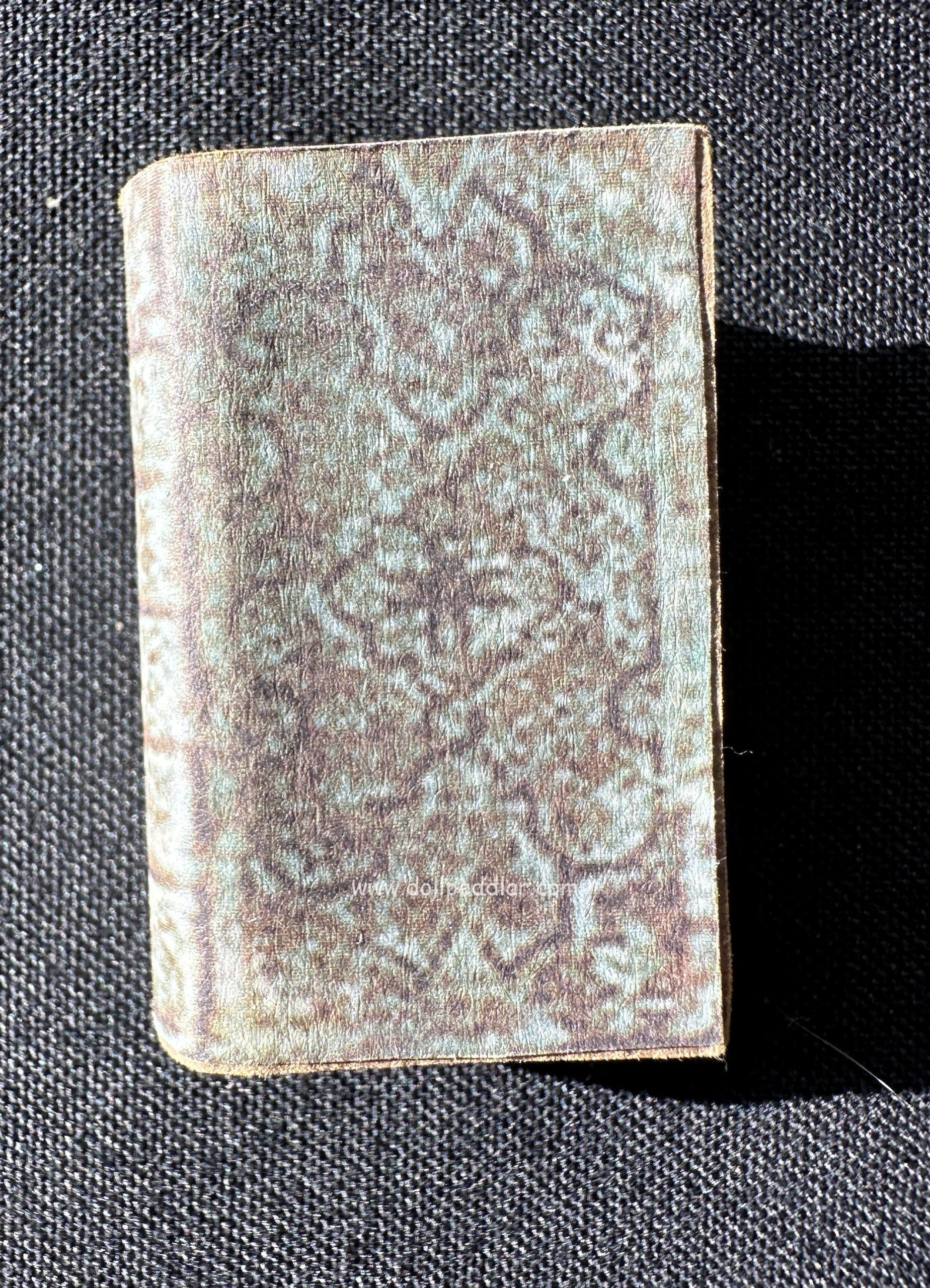 Faux Leather Bound Miniature Book 1"