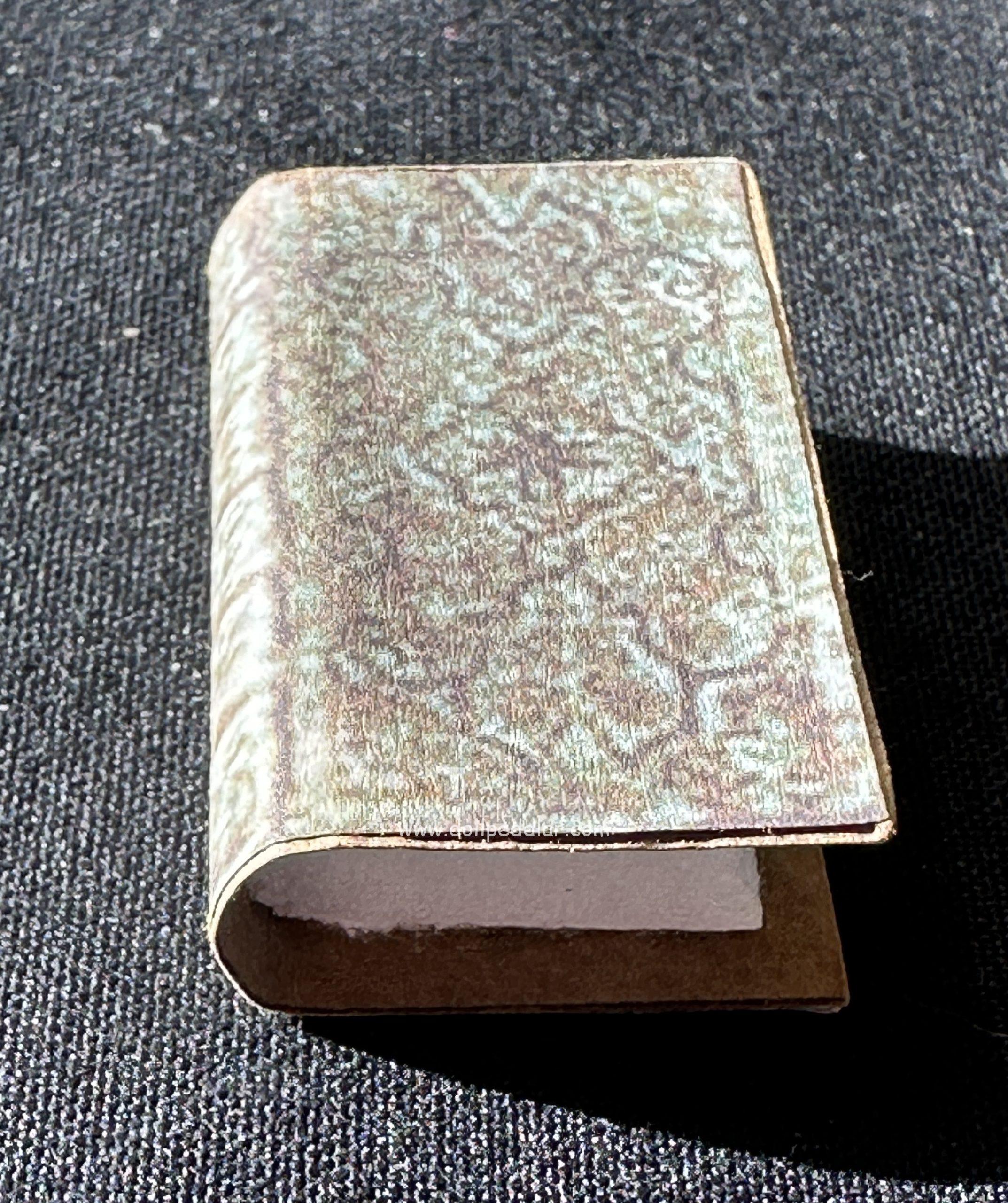 Faux Leather Bound Miniature Book 1" - Image 4
