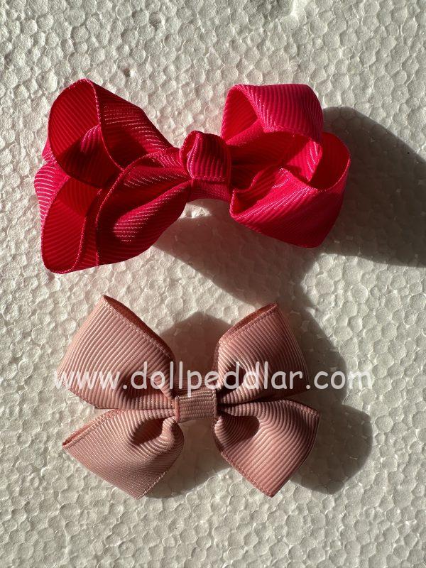 2.5" Pink Bows - Image 3
