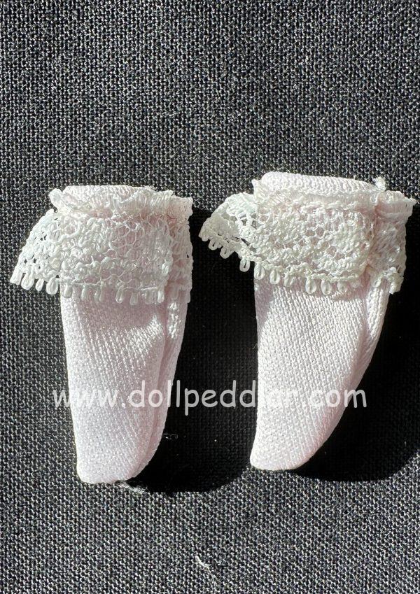 Light Purple Socks with White Frills fits 10mm foot
