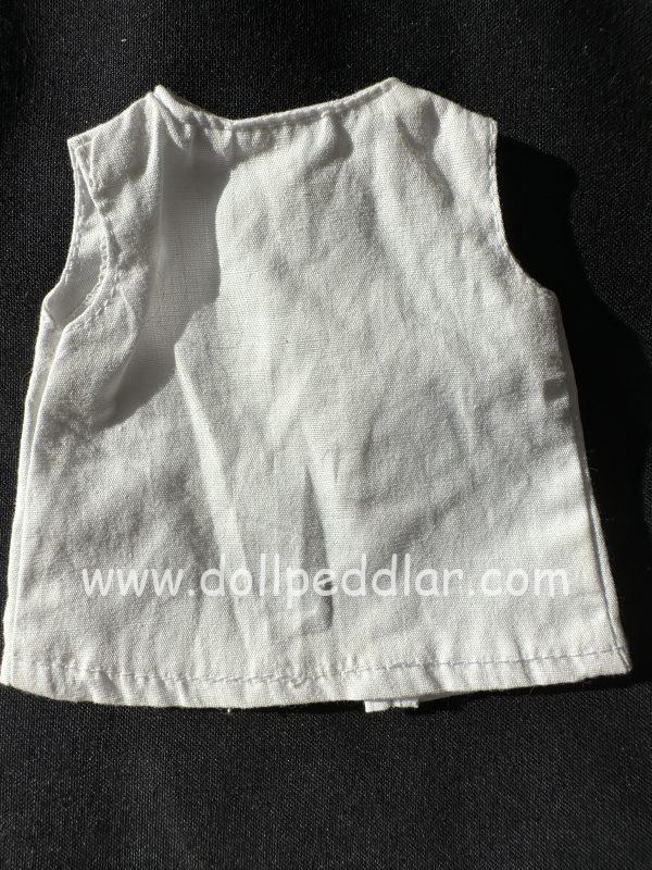 White Casual Set for BJD 18" Dolls - Image 3