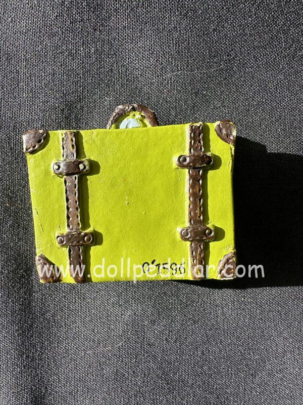 Green Luggage Card Holder 2" x 1.5" - Image 4