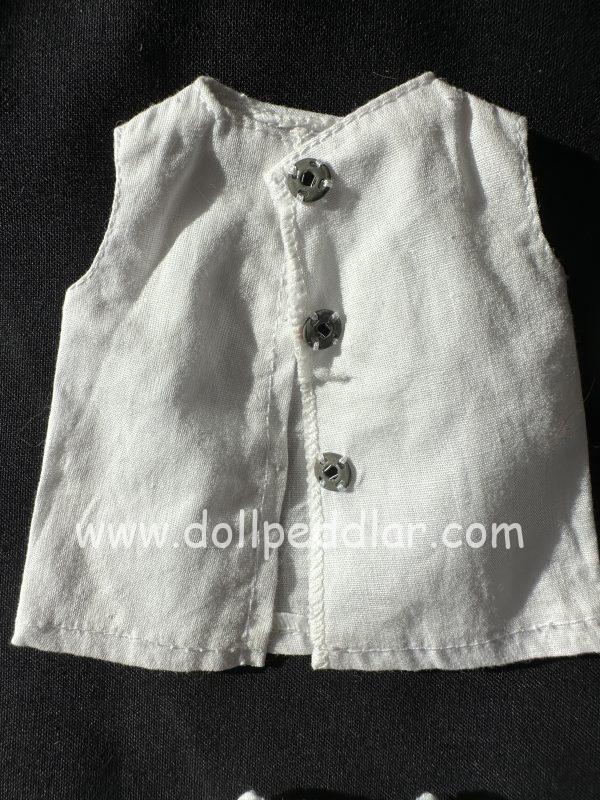 White Casual Set for BJD 18" Dolls - Image 2