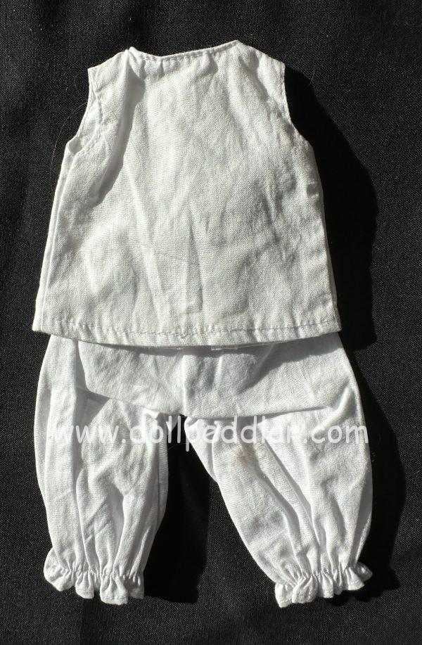 White Casual Set for BJD 18" Dolls
