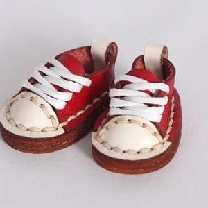 Red Converse Shoes 25mm