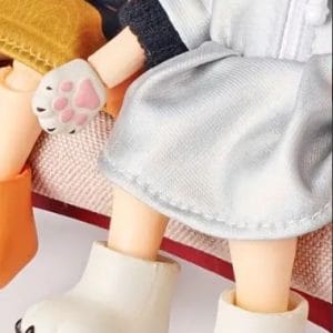 White Claw Shoes 15mm (with 2 Paw replacements for Hands)