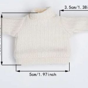 Light Pink Turtleneck 1.5″