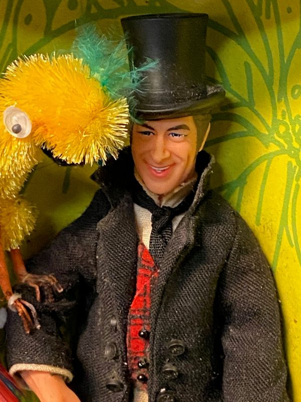 Mattel Vintage Doctor Dolittle & Polynesia The Parrot Figure NRFB - Image 2