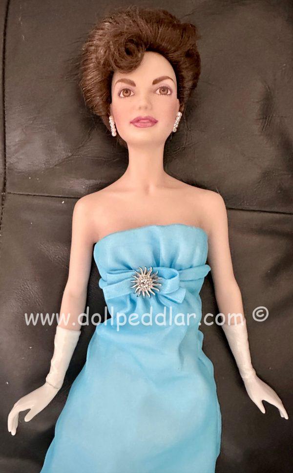 Franklin Mint Jackie Kennedy Newport Porcelain Doll 16" Mint in Box