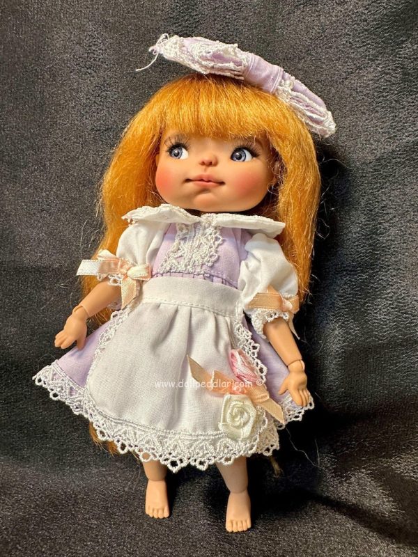 Meadowdolls Vienna Chibbi  Tan Resin NUDE  7.6". 9.5cm. New Mint - Image 6