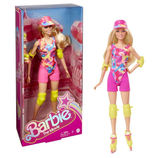 From Barbie the Movie..Barbie dressed in  Inline Skating Costume  nrfb - Image 2
