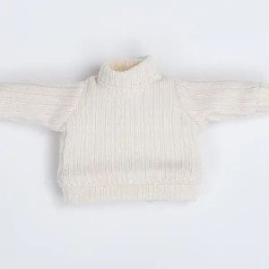 Beige Turtleneck 1.5″