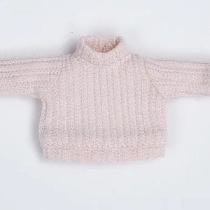 Light Pink Turtleneck 1.5″