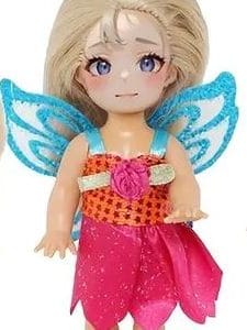 Butterfly Dress for 4″ Dolls