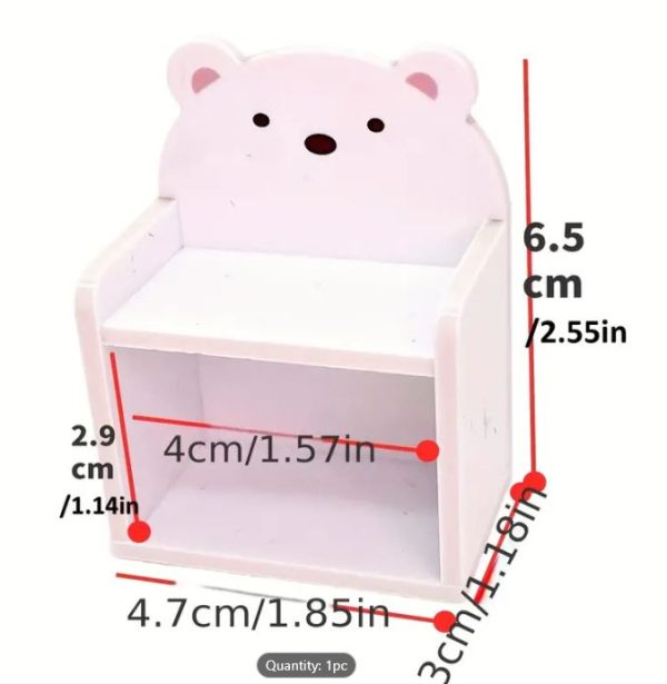 White Bear Bookshelf 2.5" Tall - Image 2