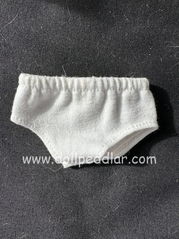 Medium White Panties 4" waist