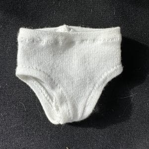 Medium White Panties 4.5″ waist
