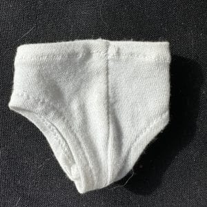 Medium White Panties 4.5″ waist