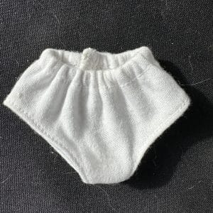 Medium White Panties with Elastic 4.5″ waist