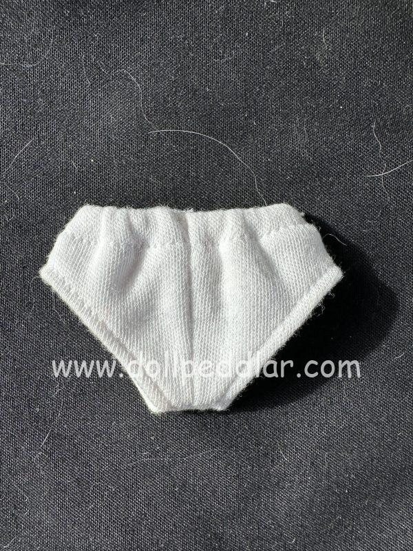 Medium White Panties with Elastic 4.5" waist - Image 2