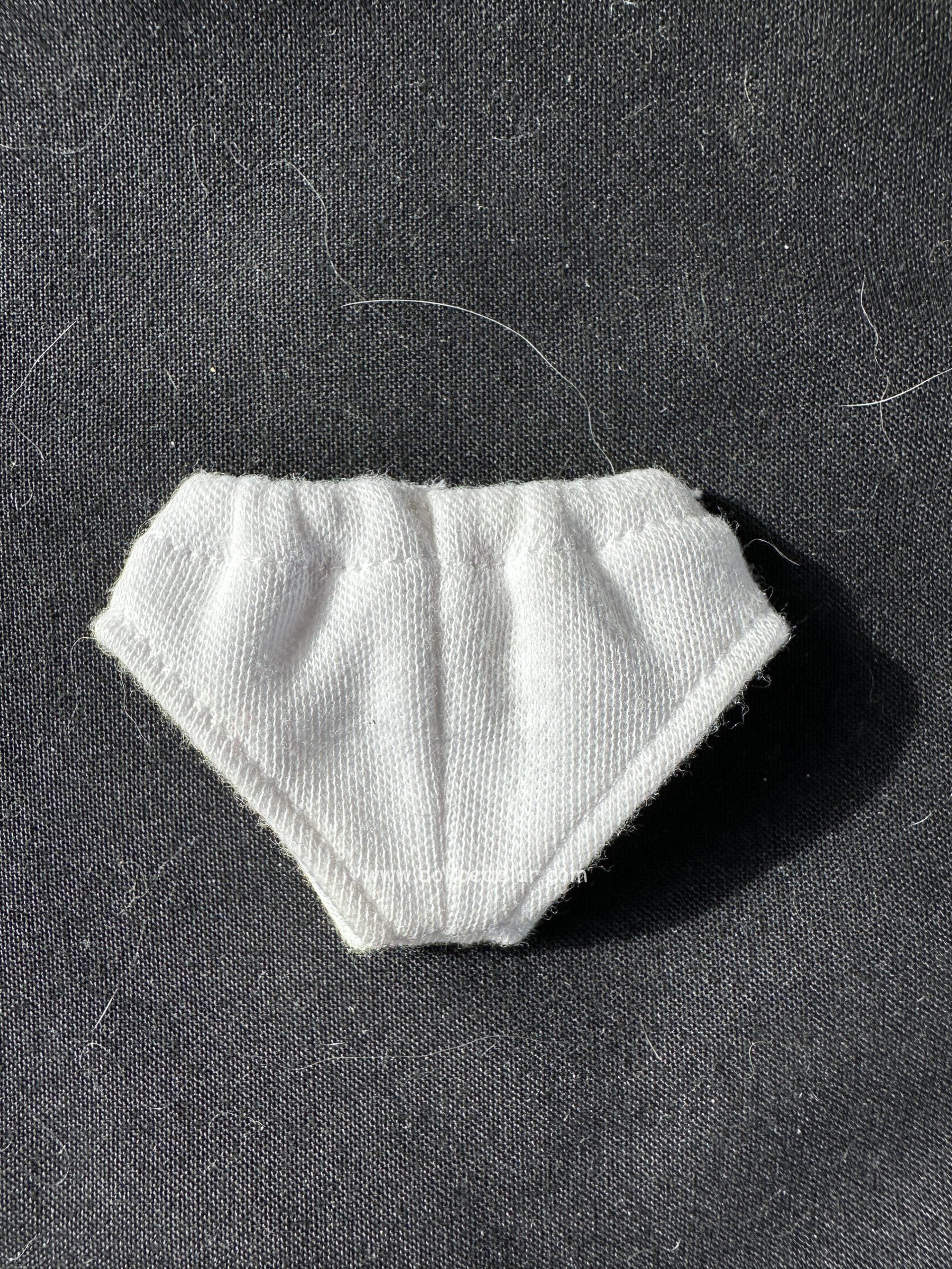 Medium White Panties with Elastic 4.5" waist - Image 2